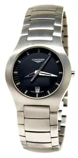 Longines Oposition L3.505.4.52.6 Stainless steel Black