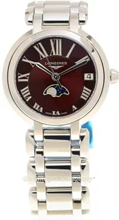 Longines PrimaLuna L8.115.4.92.6 30.5mm Stainless steel Burgundy