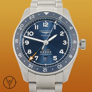 Longines Spirit L3.812.4.93.2 42mm Stainless steel Blue