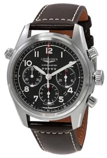 Longines Spirit L3.820.4.53.0 Stainless steel Black