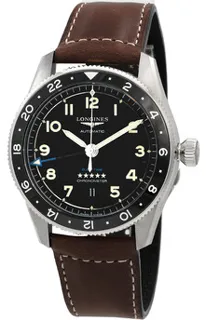 Longines Spirit L38124532 Stainless steel Black