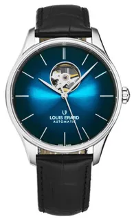 Louis Erard Héritage 60287AA85.BAAC82 Stainless steel Blue