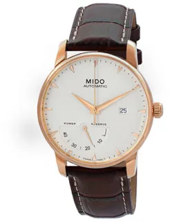 Mido Baroncelli M8605.3.11.8 Rose gold and Stainless steel and PVD Silver