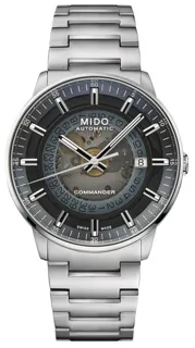 Mido Commander M021.407.11.411.01 40mm Stainless steel Blue