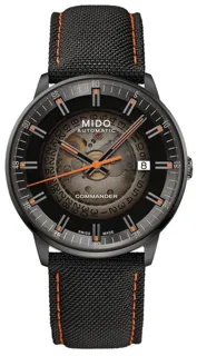 Mido Commander M021.407.37.411.00 40mm Stainless steel Black