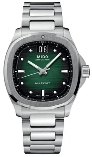 Mido Multifort M049.526.11.091.00 40mm Stainless steel Green