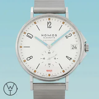 NOMOS Tangente 580 42mm steel$sapphire crystal