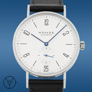 NOMOS Tangente 130 38mm Stainless steel Silver