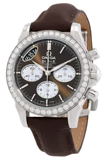 Omega De Ville Chronograph 422.18.35.50.13.001 Stainless steel Brown