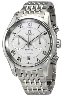 Omega De Ville Chronograph 431.10.42.51.02.001 Stainless steel Silver