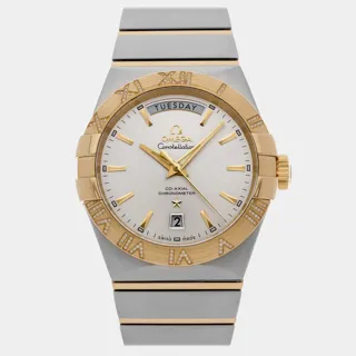 Omega Constellation Day-Date Stainless steel and 18k yellow gold