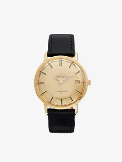 Omega Constellation Pie Pan 18k yellow gold