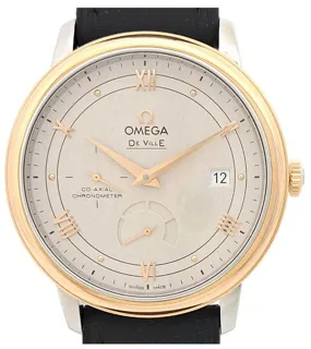 Omega De Ville 424.23.40.21.02.001 39mm Red gold Silver