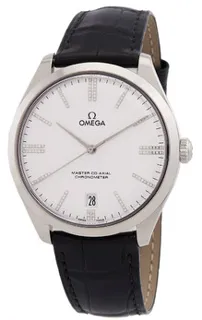 Omega De Ville 432.53.40.21.52.001 White gold Silver