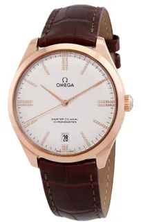 Omega De Ville 432.53.40.21.52.002 Rose gold Silver