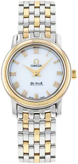 Omega De Ville 4370.71.00 Yellow gold and Stainless steel White