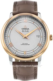 Omega De Ville Prestige 424.23.40.20.02.003 Red gold Silver