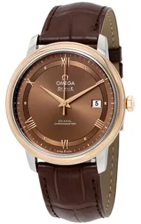 Omega De Ville Prestige 424.23.40.20.13.001 Red gold Brown