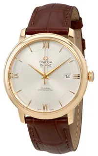 Omega De Ville Prestige 424.53.40.20.02.002 Yellow gold Silver