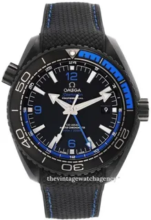 Omega Seamaster Planet Ocean 215.92.46.22.01.002 Black ceramic Black