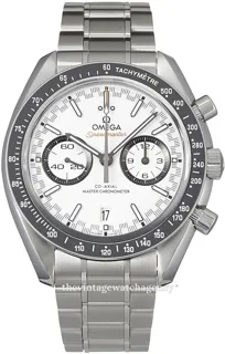 Omega Speedmaster Racing 329.30.44.51.04.001 Stainless steel White