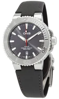 Oris Aquis 01 733 7730 4153-07 5 24 11EB Stainless steel Gray