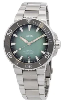 Oris Aquis 01 733 7732 4137-07 8 21 05PEB Stainless steel Green