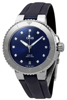 Oris Aquis Date 01 733 7731 4195-07 5 18 46FC Stainless steel Blue