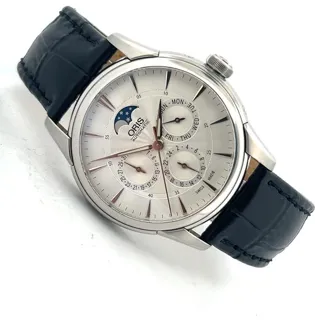 Oris Artelier Complication 01 582 7689 4051 40mm Stainless steel Silver