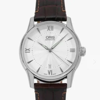 Oris Artelier Date 01 733 7670 4071-07 5 21 70FC Stainless steel Silver