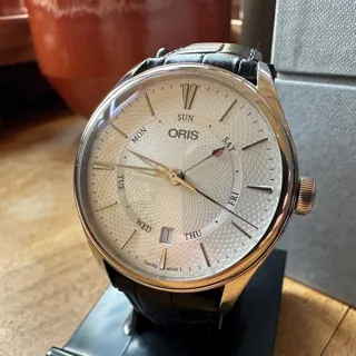 Oris Artelier Pointer Day Date 01 755 7742 4051-07 5 21 64FC 40mm Stainless steel Silver