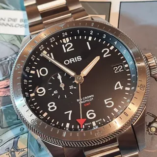 Oris Big Crown 01 748 7756 4064-07 8 22 08 44mm Stainless steel Black