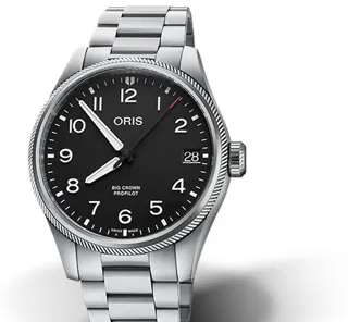 Oris Big Crown 01 751 7761 4164-07 8 20 08 41mm Stainless steel Black