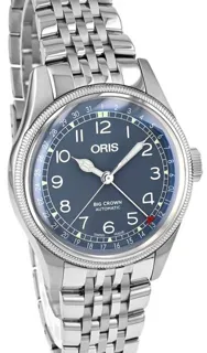 Oris Big Crown 01 754 7741 4065-07 8 20 22 40mm Stainless steel Blue