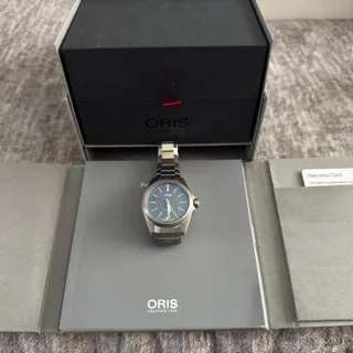 Oris Big Crown ProPilot 01 400 7778 7155-07 7 20 01TLC 39mm Titanium Blue