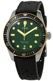 Oris Divers Sixty Five 01 733 7707 4357-07 4 20 18 Stainless steel Green