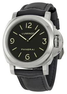 Panerai Luminor Base PAM 00112 Stainless steel Black