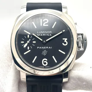 Panerai Luminor Marina Logo PAM 00005 Stainless steel Black