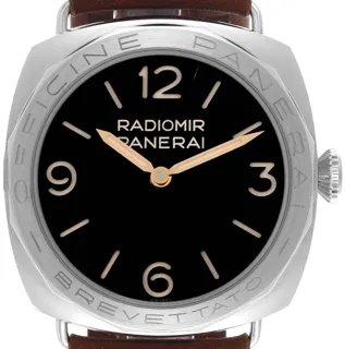 Panerai Luminor Marina Logo PAM 00632 44mm Stainless steel Brown