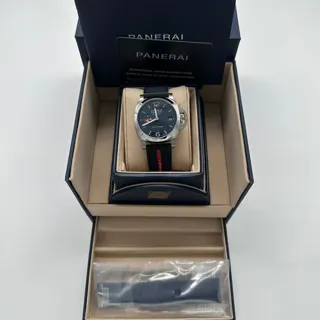 Panerai Luminor PAM01404 40mm Stainless steel Blue