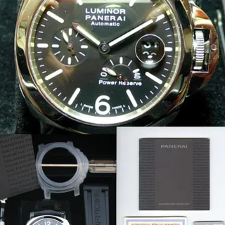 Panerai Luminor Power Reserve OP6762 44mm Stainless steel Black