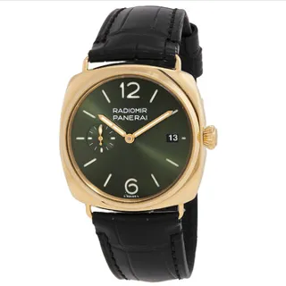 Panerai Radiomir PAM01437 Yellow gold Green