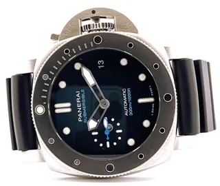 Panerai Submersible PAM01683 42mm Stainless steel Black