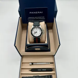 Panerai Submersible PAM 01579 42mm Stainless steel White