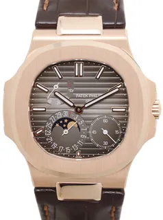 Patek Philippe Nautilus Moonphase 5712R-001 40mm Rose gold Brown