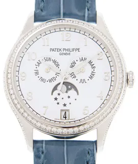 Patek Philippe Annual Calendar 4947G-010 White gold Silver