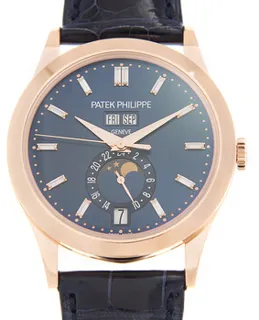 Patek Philippe Annual Calendar 5396R-015 Rose gold Blue