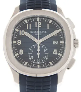 Patek Philippe Aquanaut 5968G-001 White gold Blue