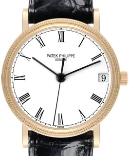 Patek Philippe Calatrava 3802/200 Yellow gold White