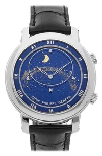 Patek Philippe Celestial 5102G-001 White gold Blue